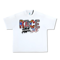 White race girl Urban Heavy Tee - RacoonDesign