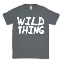 Charcoal Heather wild things Classic Tee - linhVisuals