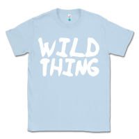 Dusty Blue wild things Classic Tee - linhVisuals