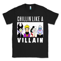 Black chillin like a villain Classic Tee - linhVisuals