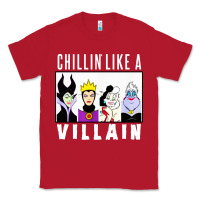 Red chillin like a villain Classic Tee - linhVisuals