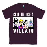 Plum chillin like a villain Classic Tee - linhVisuals