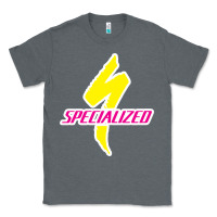 Charcoal Heather Specialized Bikes Bicycle Classic Tee - linhVisuals