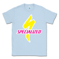 Dusty Blue Specialized Bikes Bicycle Classic Tee - linhVisuals