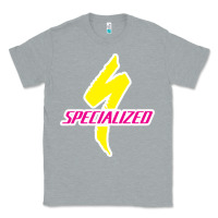 Heather Grey Specialized Bikes Bicycle Classic Tee - linhVisuals