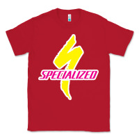 Red Specialized Bikes Bicycle Classic Tee - linhVisuals