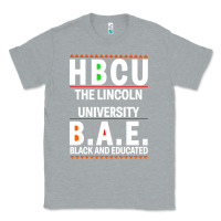 Heather Grey hbcu the lincoln university black and educated black classic Classic Tee - linhVisuals