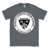 Charcoal Heather marian catholic high school Classic Tee - linhVisuals