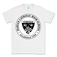 White marian catholic high school Classic Tee - linhVisuals