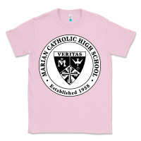 Bubblegum Pink marian catholic high school Classic Tee - linhVisuals