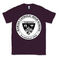 Plum marian catholic high school Classic Tee - linhVisuals