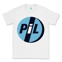 White PiL Public Image Ltd Classic Tee - linhVisuals