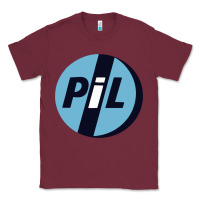 Burgundy PiL Public Image Ltd Classic Tee - linhVisuals