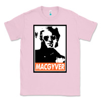 Bubblegum Pink macgyver Classic Tee - linhVisuals