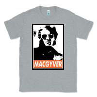 Heather Grey macgyver Classic Tee - linhVisuals