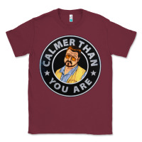 Burgundy calmer than you are Classic Tee - linhVisuals