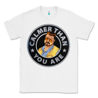 White calmer than you are Classic Tee - linhVisuals