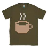 Pixel Coffee Classic Tee | Teevron