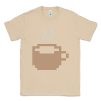 Mushroom pixel coffee Classic Tee - linhVisuals