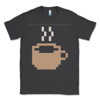 Smoke pixel coffee Classic Tee - linhVisuals