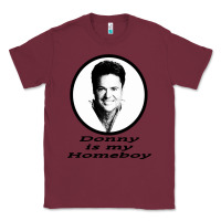 Burgundy funny donny osmond Classic Tee - linhVisuals