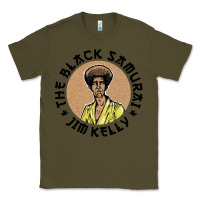 Army Green the black samurai Classic Tee - linhVisuals