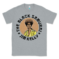 Heather Grey the black samurai Classic Tee - linhVisuals
