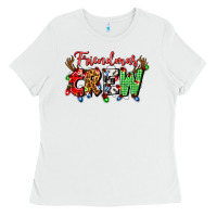 White friendsmas crew Ladies Tee - Artiststas
