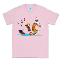Bubblegum Pink calvin music Classic Tee - linhVisuals
