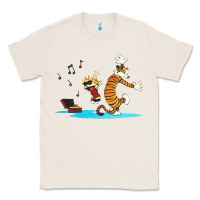 Natural calvin music Classic Tee - linhVisuals