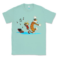 Seafoam calvin music Classic Tee - linhVisuals