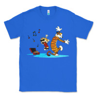 True Royal calvin music Classic Tee - linhVisuals