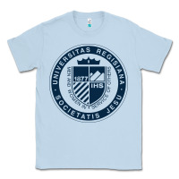 Dusty Blue Regis University Classic Tee - linhVisuals
