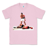 Bubblegum Pink ali vs liston Classic Tee - linhVisuals