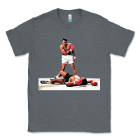 Charcoal Heather ali vs liston Classic Tee - linhVisuals