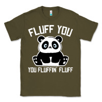 Army Green panda cub fluff you giant panda Classic Tee - linhVisuals