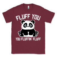Burgundy panda cub fluff you giant panda Classic Tee - linhVisuals