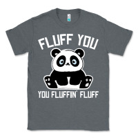 Charcoal Heather panda cub fluff you giant panda Classic Tee - linhVisuals