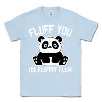 Dusty Blue panda cub fluff you giant panda Classic Tee - linhVisuals