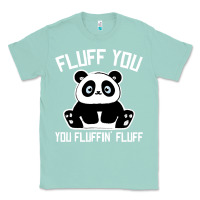 Seafoam panda cub fluff you giant panda Classic Tee - linhVisuals