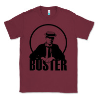 Burgundy buster keaton Classic Tee - linhVisuals