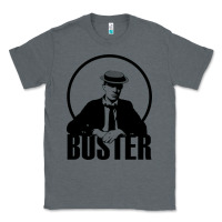 Charcoal Heather buster keaton Classic Tee - linhVisuals