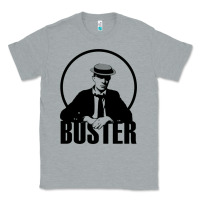 Heather Grey buster keaton Classic Tee - linhVisuals
