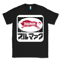 Black bullmark Classic Tee - linhVisuals