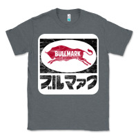 Charcoal Heather bullmark Classic Tee - linhVisuals