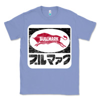 Colony Blue bullmark Classic Tee - linhVisuals