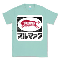 Seafoam bullmark Classic Tee - linhVisuals