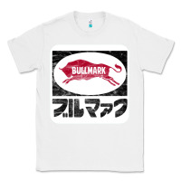 White bullmark Classic Tee - linhVisuals