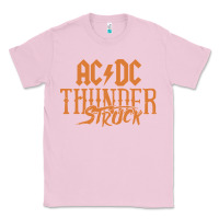 Bubblegum Pink thunderstruck Classic Tee - linhVisuals