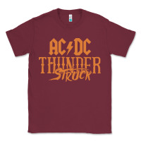 Burgundy thunderstruck Classic Tee - linhVisuals